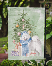 Load image into Gallery viewer, Christmas Samoyed #2 Garden Flag – Decorative Outdoor Yard Flag