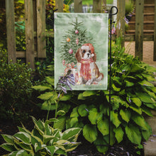 Load image into Gallery viewer, Christmas Cavalier Spaniel Bleheim Puppy Garden Flag – Decorative Outdoor Yard Flag