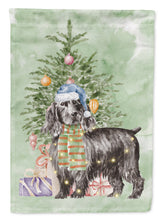 Load image into Gallery viewer, Christmas English Cocker Spaniel Black Garden Flag – Decorative Outdoor Yard Flag