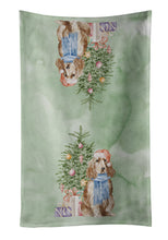 Load image into Gallery viewer, Christmas English Cocker Spaniel Tan Kitchen Towel