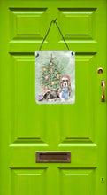Load image into Gallery viewer, Christmas Basset Hound  Wall or Door Hanging Prints