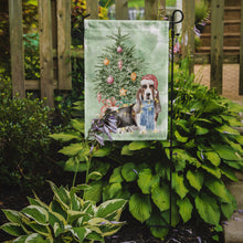 Load image into Gallery viewer, Christmas Basset Hound  Garden Flag – Decorative Outdoor Yard Flag