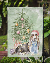 Load image into Gallery viewer, Christmas Basset Hound  Garden Flag – Decorative Outdoor Yard Flag