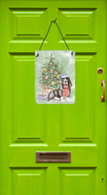 Load image into Gallery viewer, Christmas Basset Hound  #2 Wall or Door Hanging Prints