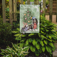 Load image into Gallery viewer, Christmas Basset Hound  #2 Garden Flag – Decorative Outdoor Yard Flag