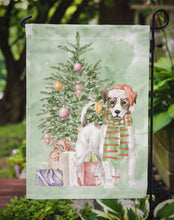 Load image into Gallery viewer, Christmas Jack Russell Terrier Smooth Garden Flag – Decorative Outdoor Yard Flag