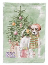 Load image into Gallery viewer, Christmas Jack Russell Terrier Smooth Garden Flag – Decorative Outdoor Yard Flag