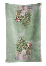 Load image into Gallery viewer, Christmas Jack Russell Terrier Smooth Kitchen Towel
