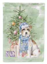 Load image into Gallery viewer, Christmas Jack Russell Terrier Wire Garden Flag – Decorative Outdoor Yard Flag