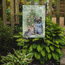 Load image into Gallery viewer, Christmas Black Pug Garden Flag – Decorative Outdoor Yard Flag
