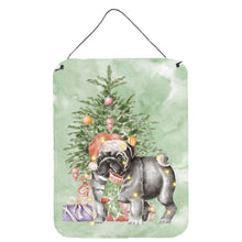 Load image into Gallery viewer, Christmas Black Pug #2 Wall or Door Hanging Prints
