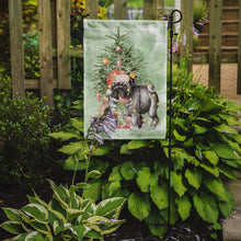 Load image into Gallery viewer, Christmas Black Pug #2 Garden Flag – Decorative Outdoor Yard Flag