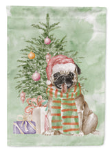 Load image into Gallery viewer, Christmas Fawn Pug Garden Flag – Decorative Outdoor Yard Flag
