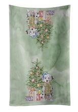 Load image into Gallery viewer, Christmas Dalmatian Puppy Kitchen Towel