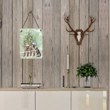 Load image into Gallery viewer, Christmas German Shepherd Momma and Baby Wall or Door Hanging Prints