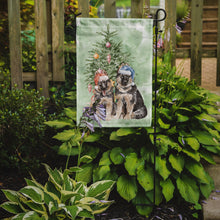 Load image into Gallery viewer, Christmas German Shepherd Momma and Baby Garden Flag – Decorative Outdoor Yard Flag