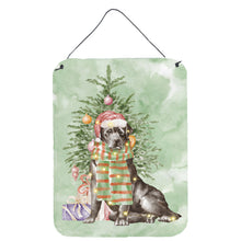 Load image into Gallery viewer, Christmas Black Labrador Retriever Wall or Door Hanging Prints