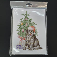Load image into Gallery viewer, Christmas Black Labrador Retriever Puppy Greeting Cards -  Blank Note Cards – 8-Pack of Artist-Designed Cards with Envelopes