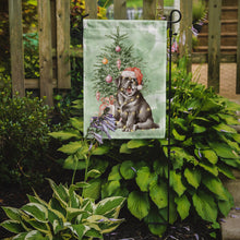 Load image into Gallery viewer, Christmas Black Labrador Retriever Puppy Garden Flag – Decorative Outdoor Yard Flag