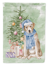Load image into Gallery viewer, Christmas Yellow Labrador Retriever Garden Flag – Decorative Outdoor Yard Flag