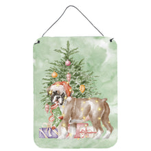 Load image into Gallery viewer, Christmas Boxer Puppy #2 Wall or Door Hanging Prints