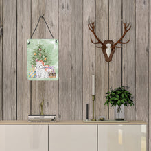 Load image into Gallery viewer, Christmas West Highland White Terrier Puppy Wall or Door Hanging Prints