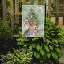 Load image into Gallery viewer, Christmas Shiba Inu Momma and Baby Garden Flag – Decorative Outdoor Yard Flag