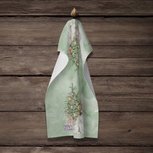 Load image into Gallery viewer, Christmas Sheltie Shetland Sheepdog Kitchen Towel