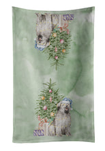 Load image into Gallery viewer, Christmas Briard #2 Kitchen Towel