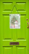 Load image into Gallery viewer, Christmas Bichon Frise Puppy Wall or Door Hanging Prints