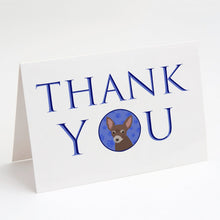 Load image into Gallery viewer, Chihuahua Chocolate #2 Thank You Greeting Cards -  Blank Note Cards – 8-Pack of Artist-Designed Cards with Envelopes