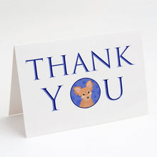 Load image into Gallery viewer, Chihuahua Fawn Thank You Greeting Cards -  Blank Note Cards – 8-Pack of Artist-Designed Cards with Envelopes