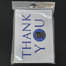 Load image into Gallery viewer, Doodle Black #2 Thank You Greeting Cards -  Blank Note Cards – 8-Pack of Artist-Designed Cards with Envelopes