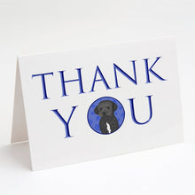 Load image into Gallery viewer, Doodle Black and White #1 Thank You Greeting Cards -  Blank Note Cards – 8-Pack of Artist-Designed Cards with Envelopes
