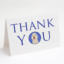 Load image into Gallery viewer, Doodle Cream #5 Thank You Greeting Cards -  Blank Note Cards – 8-Pack of Artist-Designed Cards with Envelopes