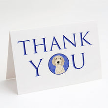 Load image into Gallery viewer, Doodle Cream #7 Thank You Greeting Cards -  Blank Note Cards – 8-Pack of Artist-Designed Cards with Envelopes