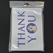 Load image into Gallery viewer, Doodle Fawn #2 Thank You Greeting Cards -  Blank Note Cards – 8-Pack of Artist-Designed Cards with Envelopes