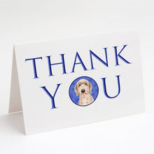 Load image into Gallery viewer, Doodle Fawn #5 Thank You Greeting Cards -  Blank Note Cards – 8-Pack of Artist-Designed Cards with Envelopes