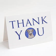 Load image into Gallery viewer, Labrador Retriever Gray Thank You Greeting Cards -  Blank Note Cards – 8-Pack of Artist-Designed Cards with Envelopes