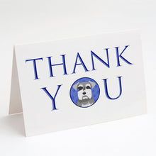 Load image into Gallery viewer, Schnauzer Salt and Pepper #1 Thank You Greeting Cards -  Blank Note Cards – 8-Pack of Artist-Designed Cards with Envelopes