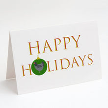 Load image into Gallery viewer, Jersey Giant Chicken Happy Holidays Christmas Greeting Cards -  Blank Note Cards – 8-Pack of Artist-Designed Cards with Envelopes