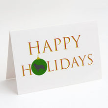 Load image into Gallery viewer, Newfoundland Happy Holidays Greeting Cards -  Blank Note Cards – 8-Pack of Artist-Designed Cards with Envelopes
