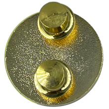 Load image into Gallery viewer, BL9-017 NYPD Commissioner Lapel Pin as seen on Blue Bloods real 24KT Gold and Silver Plated