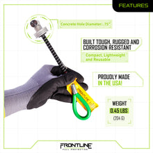 Load image into Gallery viewer, Frontline COT345K Reusable 5K Concrete and Steel Anchor Toggle Bolt
