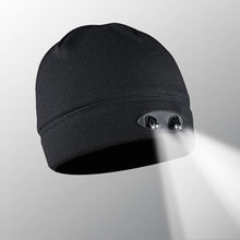 Load image into Gallery viewer, POWERCAP 35/55 Fleece LED Beanie Hat With Lights