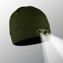 Load image into Gallery viewer, POWERCAP 35/55 Fleece LED Beanie Hat With Lights