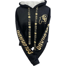 Load image into Gallery viewer, Colorado Boulder Varsity Furry Hoodie