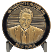Load image into Gallery viewer, BL7-003 New York Governor Cuomo Scandal Challenge Coin