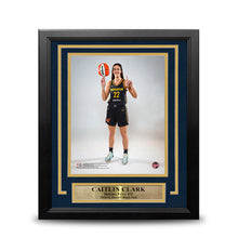 Load image into Gallery viewer, Caitlin Clark Number One Draft Pose Indiana Fever 8" x 10" Framed WNBA Basketball Photo