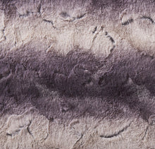 Load image into Gallery viewer, Tache Luxury Black Striped Faux Fur Throw Blanket (DY06)